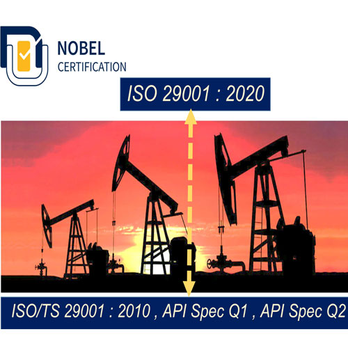 ارتباط ایزو 29001 با ISO/TS 29001 و API Spec Q1 و API Spec Q2